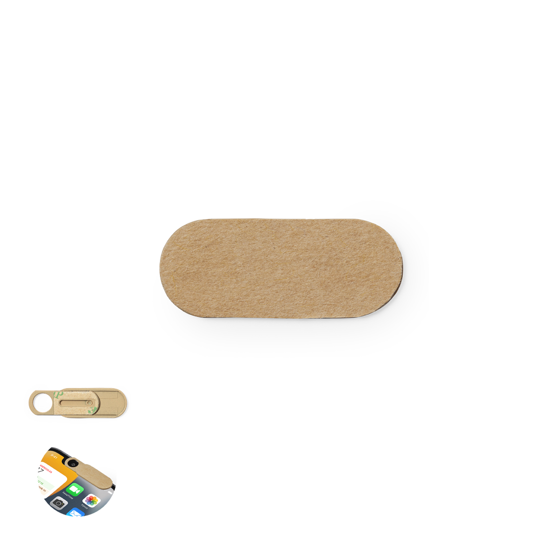 Kraft webcam cover - Badgeland