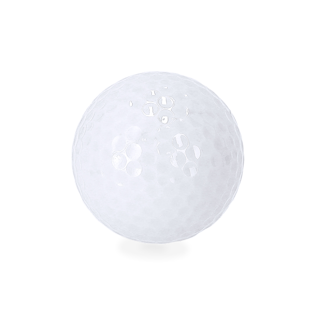 Billig golfbold med logo mulighed - Badgeland