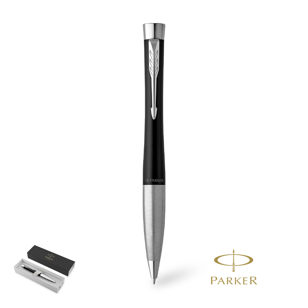 Parker Urban Twist kuglepen med eget tryk - Badgeland