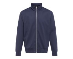 Bomuld/polyester Sweatshirt med lynlås 290 g/m2