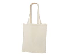 Shopper mulepose med smart indvendig lomme 420 g/m2