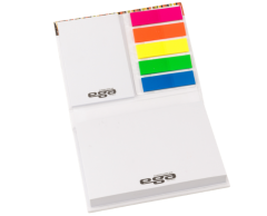 Hardcover kombi sæt sidemarkering + sticky noter 110x80mm