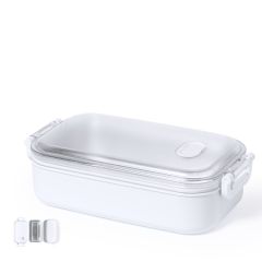 Madkasse med termo effekt fremstillet i rustfri stål og genanvendt plast 500 ml