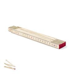 Træ tommestok budget, 2 meter