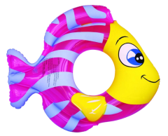 Oppustelig badering fisk