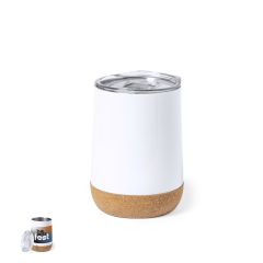 Sublimations termokop med korkbund, 330ml