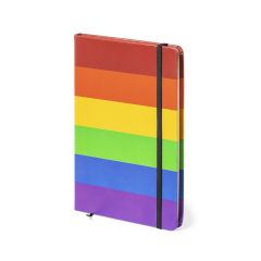 Pride notesbog af kunstlæder