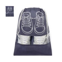 Skopose af non woven med snorluk og sko motiv