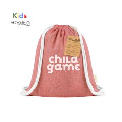 Lille gymnastik pose i genanvendt bomuld til børn