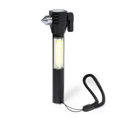 Nødhammer til bilen med LED lys og strop