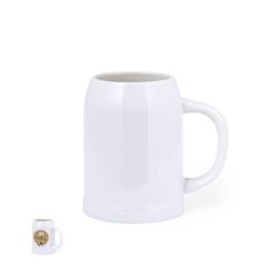 Stort keramik krus med mulighed for fuldfarve tryk 700 ml