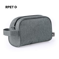 Toilet taske fremstillet af genanvendt plastik