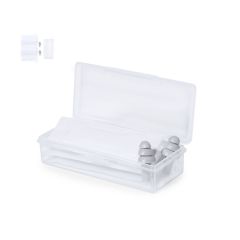 Hvile sæt med ørepropper og næse strips til rejsen