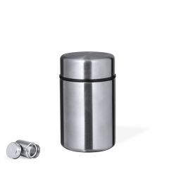 Cylinderformet termo madkasse med skruelåg 600 ml