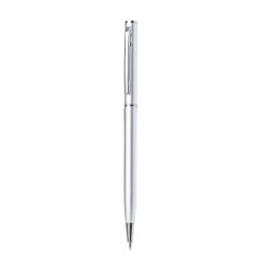 Elegant slank kuglepen i genbrugt aluminium