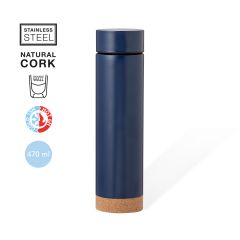 Termoflaske med kork bund og infuser 470 ml