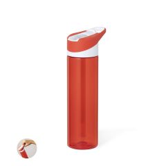 Vandflaske med drikketud dispenser 600 ml, stort farveudvalg