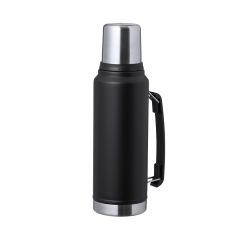 Stor outdoor termoflaske med kop-låg funktion 1 L