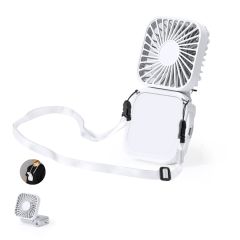 Bærbar mini ventilator med halsbånd