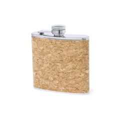 Lommelærke af kork og rustfrit stål 170 ml
