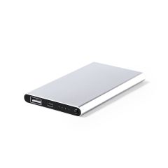 Slim line powerbank i aluminium design 4000 mAh