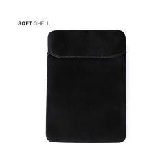 Soft shell sleeve til 15 tommer laptop med mulighed for logo
