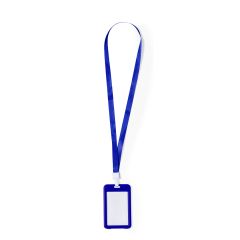 Nøglesnor og id lomme i polyester og pvc, flere farve mulighed