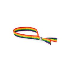 Pride budget polyester armbånd med kugle lukning