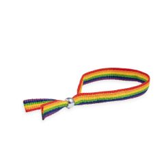 Pride budget polyester armbånd med kugle lukning