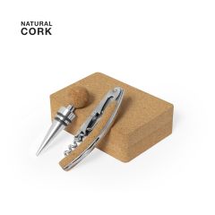 Vin proptrækker sæt med kork design