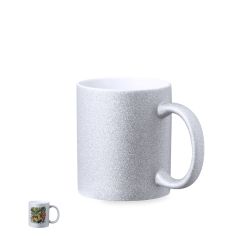 Sublimation krus med glitter belægning 350 ml