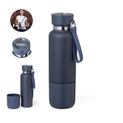 Termoflaske med skulder strop og indbygget kop 500 ml