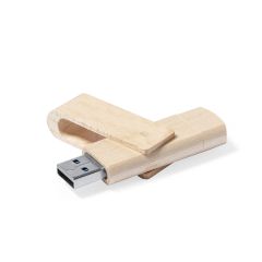 OTG USB stick i træ design med mulighed for logo 16 GB (Afgiftspligtig)