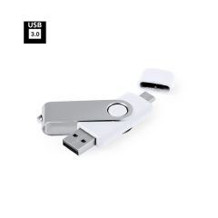 16 GB USB Stick 3.0 med Type C med mulighed for logo (Afgiftspligtig)