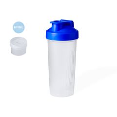 Protein shaker flaske med tryk mulighed logo 800 ml