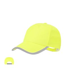 Refleks kasket cap med velcro til børn