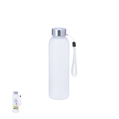 Glas drikkeflaske med strop - egnet til sublimationstryk 500 ml