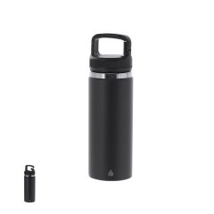 Termoflaske med stor hank låg og karabiner funktion 550 ml