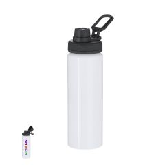 Aluminiums drikkedunk egnet til sublimations tryk 800 ml