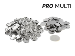 Dele til at lave de små 25mm badges - Med fastmonteret nål