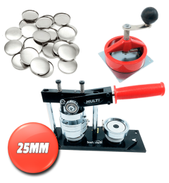 Badgemaskine pakke MULTI lille pakke 25mm 