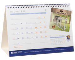 Kalender med spiralryg