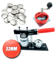 Badgemaskine pakke MULTI lille pakke 32mm