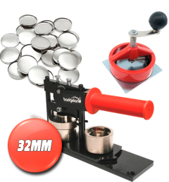 Badgemaskine pakke PRO lille pakke 32mm
