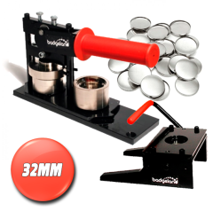 Badgemaskine pakke PRO stor pakke 32mm