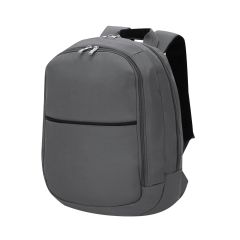Nylon rygsæk i moderne design med indvendig 14" laptop lomme