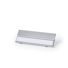 Navnskilt af aluminium 70 x 25 mm, mange farver