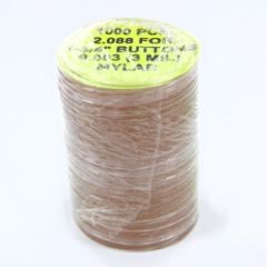 Mylar 1000 stk. plastforside til 44 mm badges og magneter