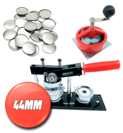 Badgemaskine pakke MULTI lille pakke 44mm