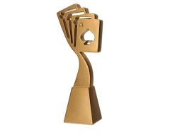 Spillekort statuette